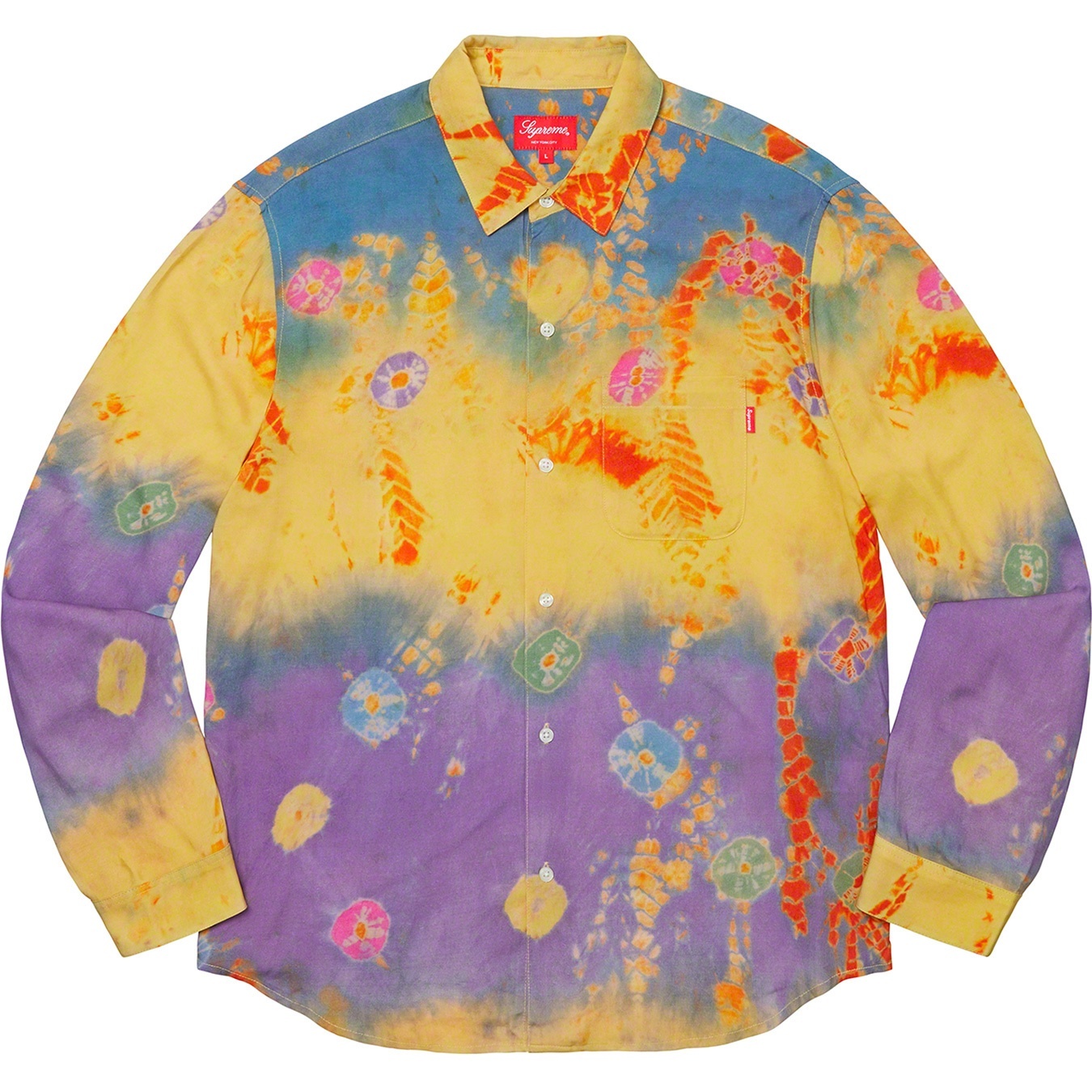 Batik Print Rayon Shirt view 3